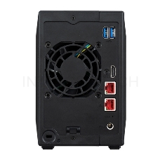Сетевое хранилище ASUSTOR AS5202T 2-Bay NAS/Media player/Intel Celeron J4005 2.0GHz up to 2.7GHz (Dual-Core ), 2GB SO-DIMM DDR4, noHDD(HDD,SSD),/2x 2,5Gb (LAN)/3xUSB3.2,HDMI/4ip camera license ; 90IX0171-BW3S10