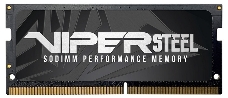 Модуль памяти SO-DIMM DDR 4 DIMM 8Gb PC21300, 2666Mhz, PATRIOT Viper Steel (PVS48G266C8S) (retail)