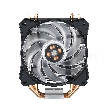 Кулер для процессора Cooler Master CPU Cooler MasterAir MA410P, RPM, 130W (up to 150W), RGB, Full Socket Support