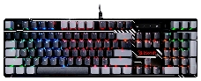 Клавиатура A4Tech Bloody B808N механическая черный/серый USB for gamer LED