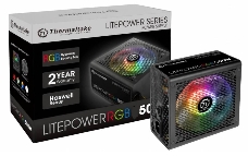 Блок питания Thermaltake Litepower RGB 650W (PS-LTP-0650NHSANE-1) v2.3, A.PFC, 80 Plus , Fan 12 cm, Retail