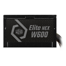 Блок питания 600 Ватт Power Supply Cooler Master Elite NEX N600, 600W, ATX, 120mm, 5xSATA, 2xPCI-E(6+2), 3xMolex, APFC, EU Cable