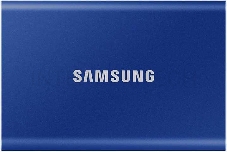 Твердотельный накопитель Samsung SSD 2TB T7 Touch, USB Type-C, R/W 1000/1050MB/s, Blue