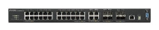 Коммутатор Zyxel XGS4600-32F L3 Managed Switch, 24 port Gig SFP, 4 dual pers.  and 4x 10G SFP+, stackable, dual PSU