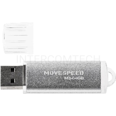Накопитель USB2.0 64GB Move Speed M3 серебро