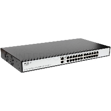 Неуправляемый PoE-коммутатор ORIGO OS1226P/285W/A1A 24x100Base-TX PoE+, 2x1000Base-T, PoE-бюджет 285 Вт, корпус металл