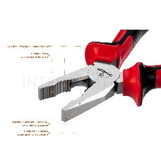 Плоскогубцы комбинированные, 180мм | 22024-1-18_z01 | ЗУБР