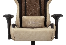 Кресло игровое Бюрократ VIKING 7 KNIGHT BR FABRIC коричневый текстиль/эко.кожа крестовина металл/пластик