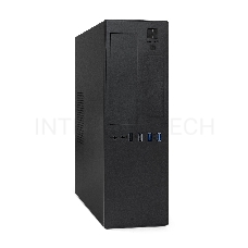 Корпус Desktop ExeGate EX288878RUS MI-641 (mini-ITX/mATX, без БП, 2*USB+2*USB3.0, HD аудио, черный)