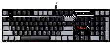 Клавиатура A4Tech Bloody B808N механическая черный/серый USB for gamer LED