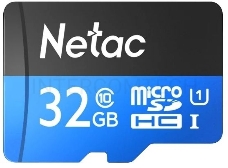 Флеш карта microSDHC 32GB Netac P500 <NT02P500STN-032G-S>  (без SD адаптера) 80MB/s