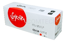 Картридж SAKURA CE413A для HP Laserjet Pro 400 Color M451DN/M451DW/451NW/MFP M475DW/M475DN, Laserjet 300 color MFP M375NW, пурпурный, 2600 к.
