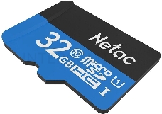 Флеш карта microSDHC 32GB Netac P500 <NT02P500STN-032G-S>  (без SD адаптера) 80MB/s