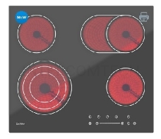 Варочная поверхность Darina 4P E329 B, Цвет черный
