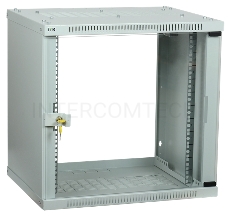 Шкаф ITK LWE3-12U66-GF LINEA WE 12U 600x600 мм дверь стекло серый