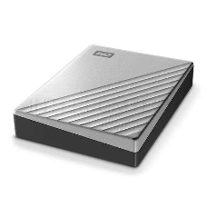 Внешний жёсткий диск WD My Passport Ultra (Metal Edition) WDBFTM0040BSL-WESN 4TB 2,5 USB 3.1/USB-C silver (E1B)