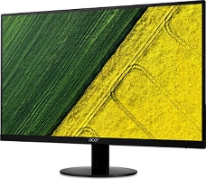 Монитор 23.8 Acer SA240YAbi (16:9)/IPS(LED)/ZF/1920x1080/4ms/250nits, 178°/178°, 1000:1/VGA + HDMI/HDMI FreeSync/Black Matt with glossy foot stand
