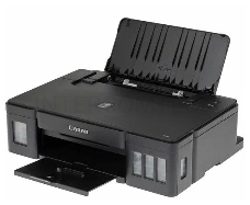Принтер Canon PIXMA G1411, 4-цветный струйный СНПЧ A4, 8.8 (5 цв) изобр./мин, 4800x1200 dpi, подача: 100 лист., USB, печать фотографий, печать без полей (Старт.чернила 12000 стр черные, 7000 стр CMY цветные)