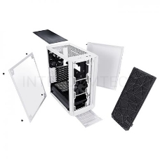 Корпус Fractal Design Meshify C White Tempered Glass FD-CA-MESH-C-WT-TGC  (700104)