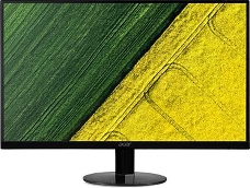 Монитор 23.8 Acer SA240YAbi (16:9)/IPS(LED)/ZF/1920x1080/4ms/250nits, 178°/178°, 1000:1/VGA + HDMI/HDMI FreeSync/Black Matt with glossy foot stand