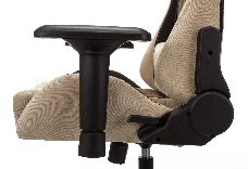 Кресло игровое Бюрократ VIKING 7 KNIGHT BR FABRIC коричневый текстиль/эко.кожа крестовина металл/пластик
