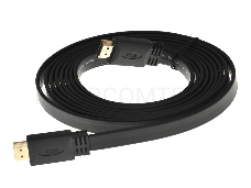 Кабель HDMI 19M/M,плоский, ver. 2.0, 4K@60 Hz 3m VCOM <CG522F-3M>