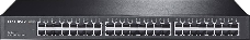 Сетевой коммутатор  TP-Link SMB TL-SG1048 Коммутатор 48-port Gigabit Switch, 1U 19-inch rack-mountable steel case