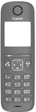 Трубка доп. Dect Gigaset AS690HX черный для AS690