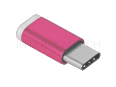 Greenconnect Переходник USB Type C на micro USB 2.0, M/F, Greenconnect, розовый, GCR-UC3U2MF-R Greenconnect Переходник USB Type C на micro USB 2.0, M/F, Greenconnect, розовый, GCR-UC3U2MF-R