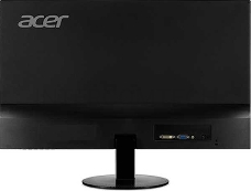 Монитор 23.8 Acer SA240YAbi (16:9)/IPS(LED)/ZF/1920x1080/4ms/250nits, 178°/178°, 1000:1/VGA + HDMI/HDMI FreeSync/Black Matt with glossy foot stand