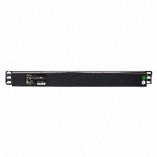 Блок розеток горизонтальный ExeGate ServerPro PDU-19H609 Al-6S-C14-2, 19, 1U, Алюминий, 6 Schuko, кабель с вилкой C14 VDE-250V-10A-3*1.0mm2, 2 метра, выкл. с подсветкой, SPD1, черный