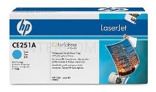 Тонер-картридж HP CE251A голубой для CLJ CM3530/CP3525 7000стр.