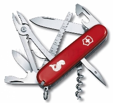 Нож перочинный Victorinox Angler (1.3653.72) 91мм 19функций красный карт.коробка