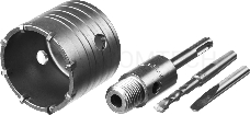 Коронка твердосплавная STAYER PROFESSIONAL 29190-68_z01  в сборе SDS+ d68мм