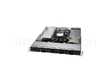 Платформа SuperMicro, SYS-110P-WTR 1U, Single socket P+ (LGA 4189) up to 270W/ Intel® C621A/ 8xDIMM/ 10xHot-plug 2.5; SATA/NVMe/ RAID 0, 1, 5/ 2 x 10GbE RJ-45 / 3x2 PCI-E 4.0 x16/ 1xM.2/ AST2600 BMC/ 2x500W