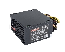 Блок питания 500W Exegate XP500, ATX, SC, black, 12cm fan, 24p+4p, 6/8p PCI-E, 3*SATA, 2*IDE, FDD + кабель 220V с защитой от выдергивания