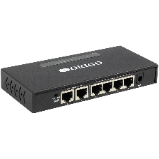Неуправляемый PoE-коммутатор ORIGO OS1206P/60W/A1A 4x100Base-TX PoE+, 2x100Base-TX, PoE-бюджет 60 Вт, корпус металл