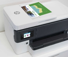 МФУ HP Officejet Pro 7720 (Y0S18A), 4-цветный струйный принтер/сканер/копир/факс A3, ADF, дуплекс, 22/18 стр/мин, USB, Ethernet, WiFi (замена G3J47A OJ7510A)