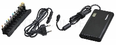 Блок питания Ippon SD90U автоматический 90W 15V-19.5V 10-connectors 1xUSB 2.1A от бытовой электросети LСD индикатор