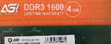 Память AGI 4Gb DDR3 1600MHz AGI160004UD128 UD128 RTL PC4-12800 DIMM 240-pin 1.35В Ret
