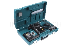 Перфоратор Makita DHR202RFE Перфоратор ак,SDS+,{18В,2х 3 Ач Li-ion,3реж,1.9Дж,0-4000у\м,3.5кг,чем,подсветка,совмест с 4 Ач Li-ion}