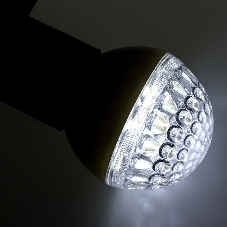 Лампа шар e27 9 LED  Ø50мм белая