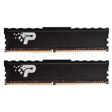 Оперативная память DDR 4 DIMM 32Gb (16Gbx2) PC21300, 2666Mhz, PATRIOT Signature (PSP432G2666KH1) (retail)