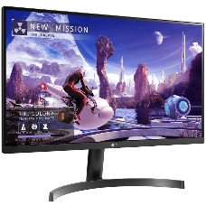 Монитор 27 LG 27QN600-B Black (IPS, LED, Wide, 2560x1440, 75Hz, 5ms, 178°/178°, 350 cd/m, 1000:1, +DP, +2хHDMI, +MM, )