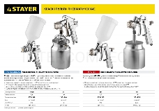 Краскопульт пневматический STAYER MASTER ORION 06471-1.5  HP, сопло: 1.5 мм, макс. 225 л/мин