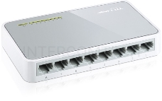 Коммутатор TP-Link SOHO   TL-SF1008D Коммутатор 8-port 10/100M mini Desktop Switch, 8 10/100M RJ45 ports, Plastic case