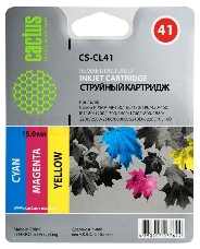 Картридж струйный Cactus CS-CL41 многоцветный для Canon MP150 MP160 MP170 MP180 MP210 MP220 MP450 MP