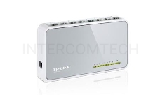 Коммутатор TP-Link SOHO   TL-SF1008D Коммутатор 8-port 10/100M mini Desktop Switch, 8 10/100M RJ45 ports, Plastic case