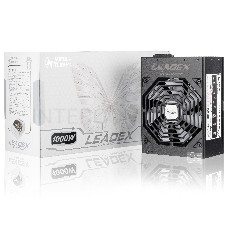 блок питания 1000 Ватт Super Flower Power Supply Leadex Platinum, 1000W, ATX, 135mm, 10xSATA, 6xPCI-E(6+2), APFC, 80+ Platinum, Full Modular
