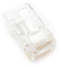 Коннектор Premier (6-008) кат.5e RJ45 прозрачный